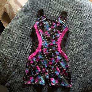 Girls Gymnastics Biketard